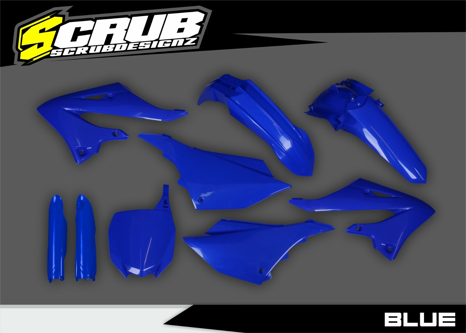 YZ250 YZ125 ガード 外装 セット YAMAHA OEM YZ/WR Fork Guard Black YZ125/X YZ250/F/FX YZ450F