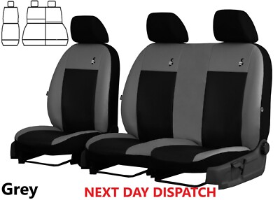 CITROEN BERLINGO Mk3 2019 - 2023 ARTIFICIAL LEATHER TAILORED FRONT SEAT COVERS
