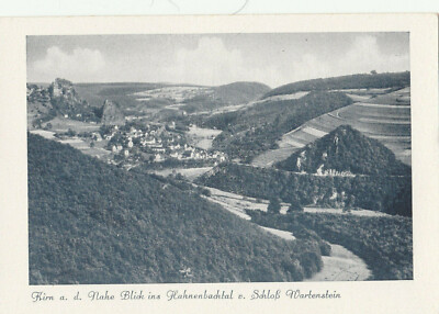 Kirn an der Nahe - Blick ins Hahnenbachtal von Schloß Wartenstein