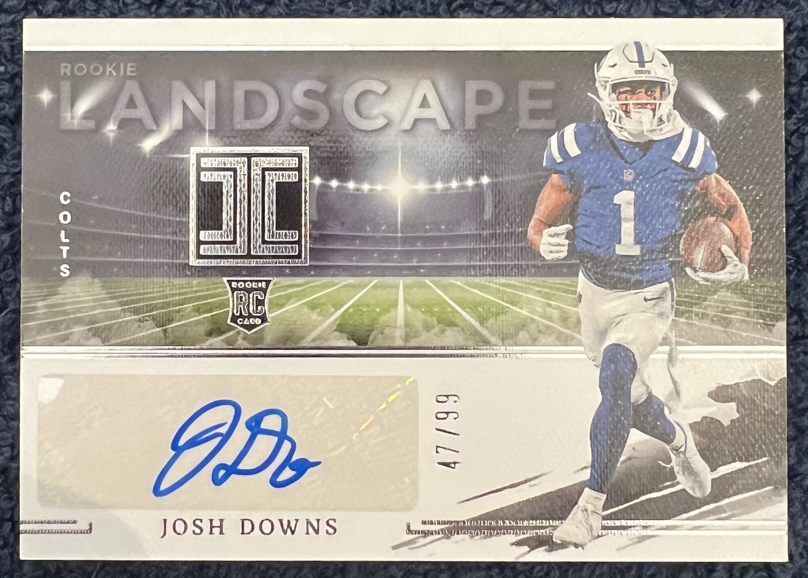 2023 Panini Impeccable Josh Downs #RLA-JD