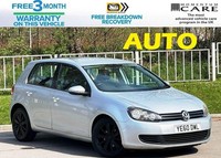 2010 Volkswagen Golf 1.6 TDI Match DSG Euro 5 5dr HATCHBACK Diesel Automatic