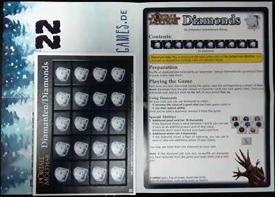 2016 ADVENT Calendar Promo 22: PORTAL OF HEROES DIAMONDS Brettspiel NEW Game