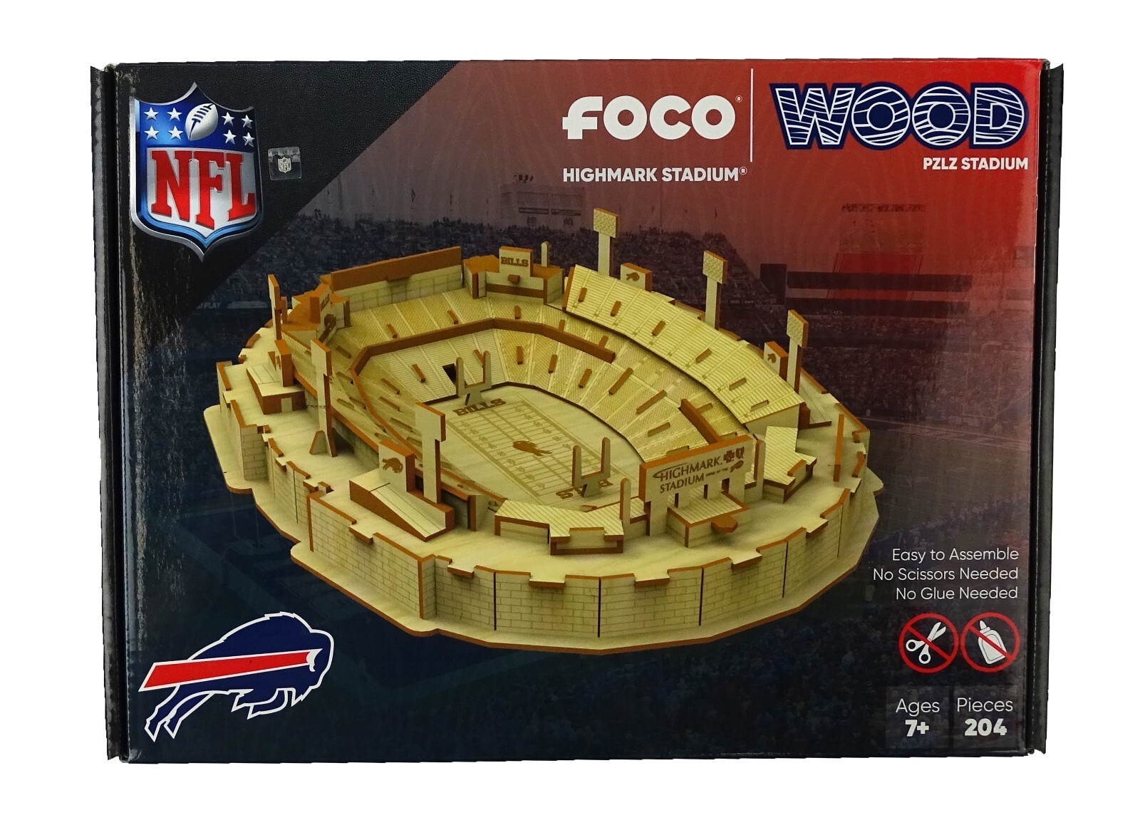 Buffalo Bills NFL Wood Puzzle Stadium | eBay Buffalo Bills NFL Wood Puzzle Stadium | eBay