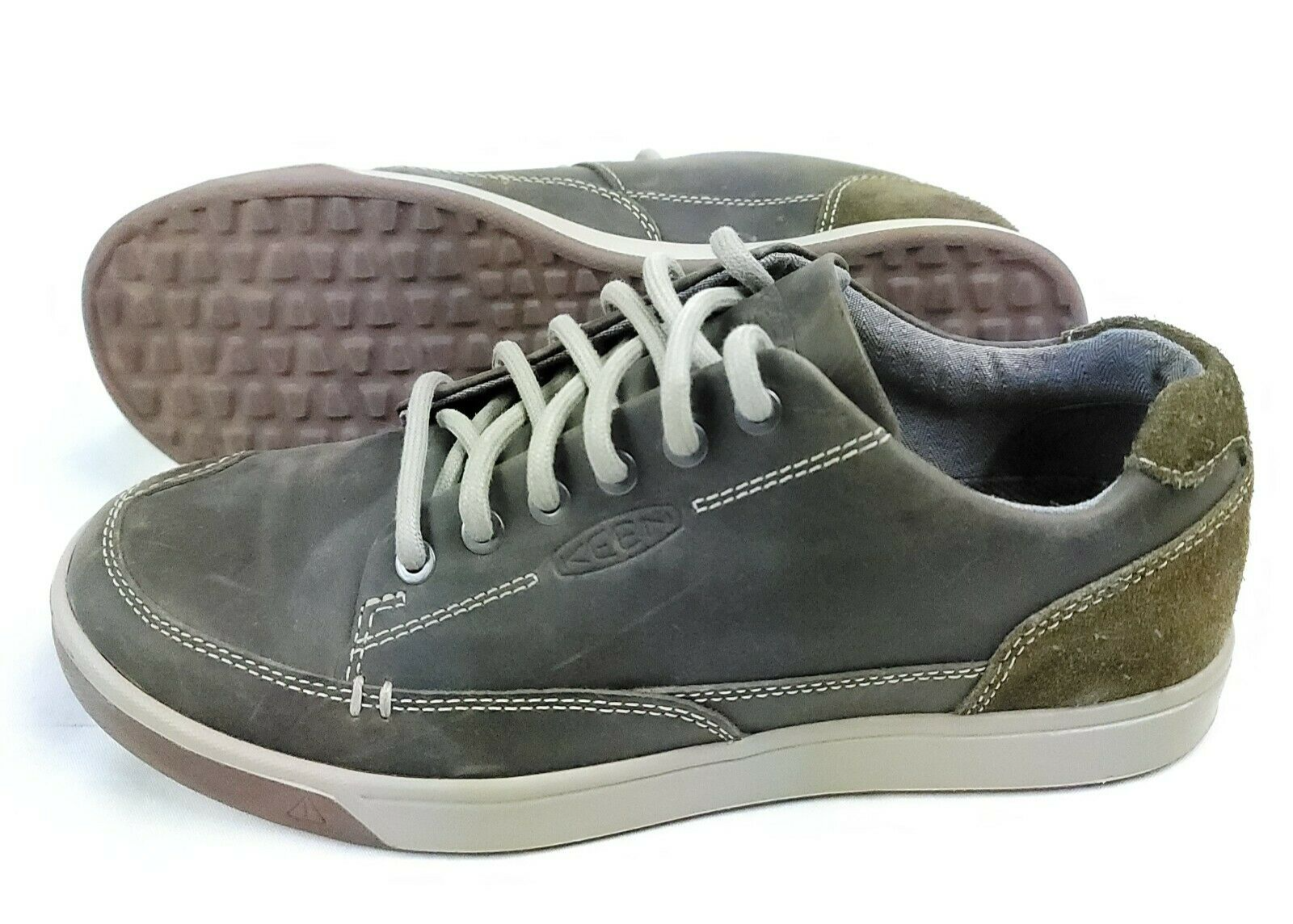 KEEN Glenhaven Modern Lace Up Brown Leather Sneaker Men s Shoe Size US 9M India