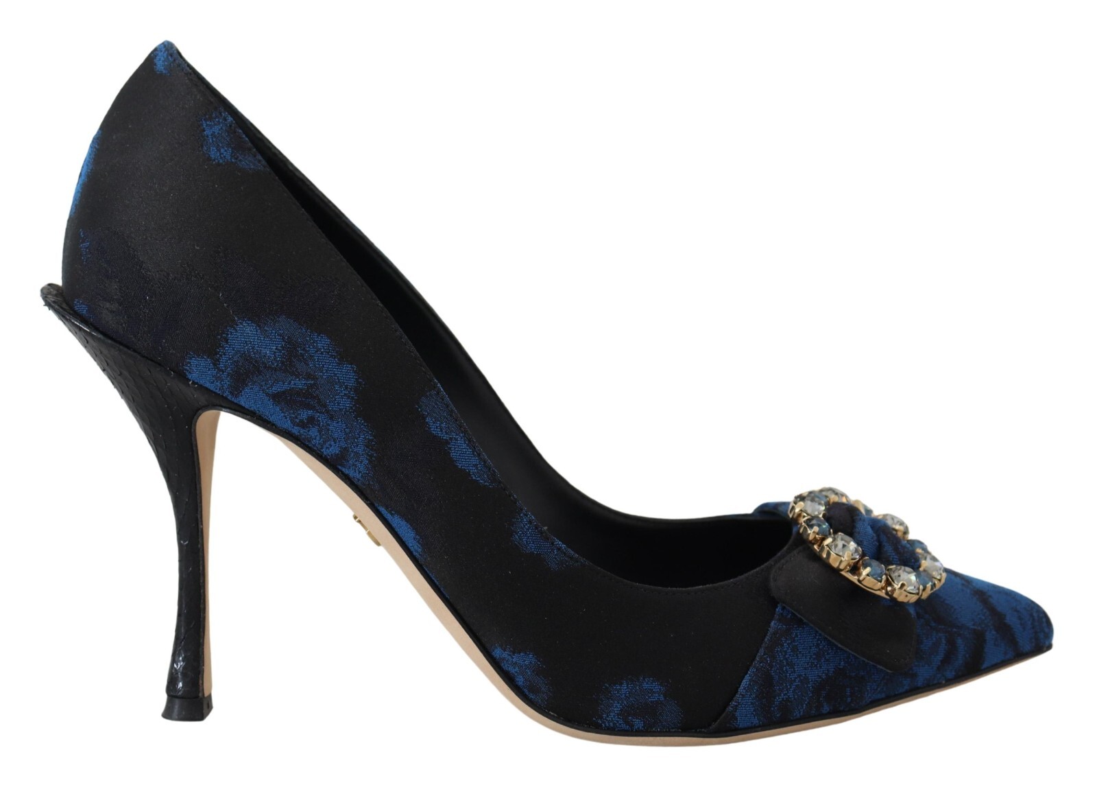 

DOLCE - GABBANA Туфли Туфли на каблуке с синими кристаллами и украшением EU38 / US7,5 1160usd, Синий