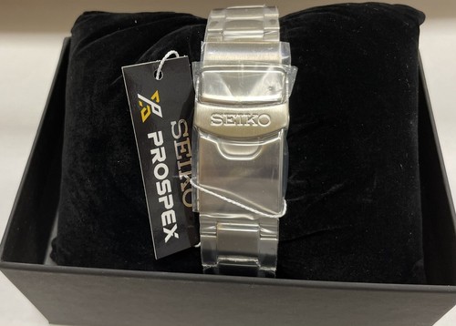 Pre-owned Seiko Prospex Samurai Manta Ray Automatic Watch Blue Dial Srpe33 Made In Japan