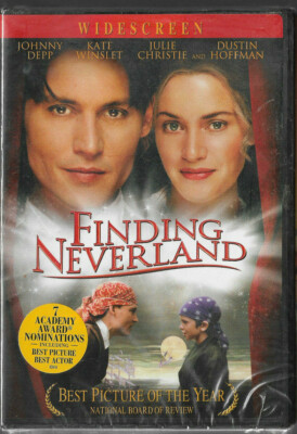 Finding Neverland NEW/SEALED Johnny Depp Kate Winslet DVD *Buy 2 get 1 FREE*