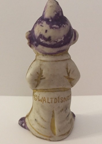 RARE Bisque Porcelain Dopey Figurine from Snow White Walt Disney 3&1/8