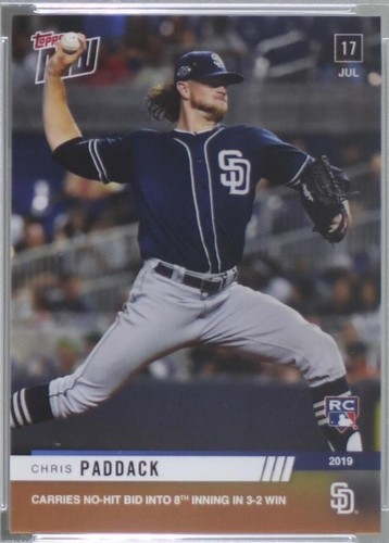 2019 Topps Now - Chris Paddack #525