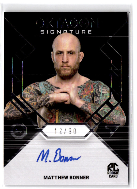 Oktagon Matthew Bonner Rc Autograph /90