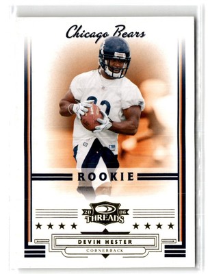 2006 Donruss Threads Retail Rookies Devin Hester #171 Chicago Bears