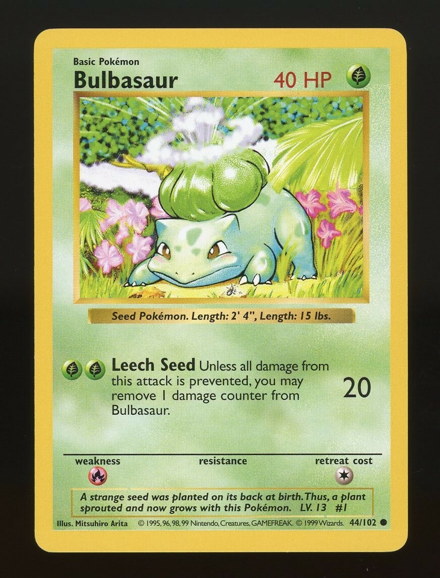 英語版初期　ポケモンカード　Balbasaur shadowless $_57.JPG?set_id=880000500F