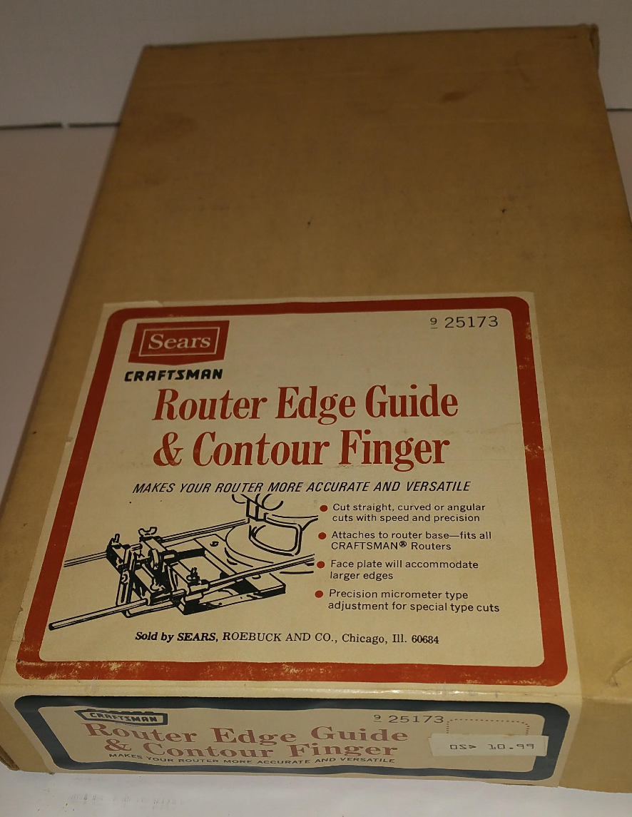 Craftsman Router Edge Guide & Contour Finger 9-25173