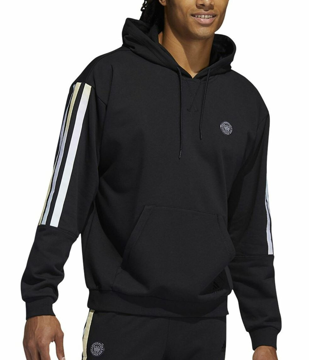 ADISH パーカー L Aldwin Mini Triangle Logo Hooded Sweatshirt パーカー | GUESS