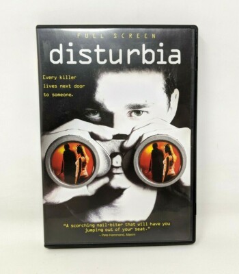 Disturbia (DVD, 2007, Full Screen) Shia LaBeouf David Morse Sarah Roemer FP20