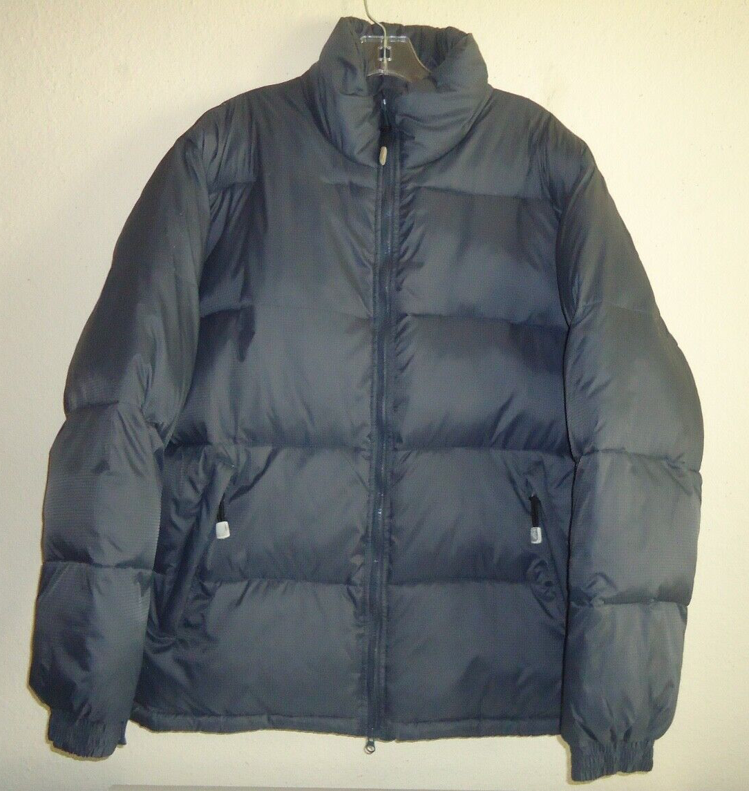 WHITE SIERRA Men's Grey Puffer Jacket 70% Gray Duck Down