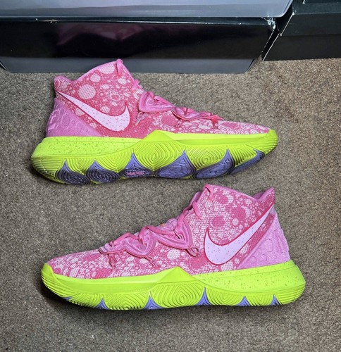 Size 11 - Nike SpongeBob SquarePants x Kyrie 5 Patrick Worn