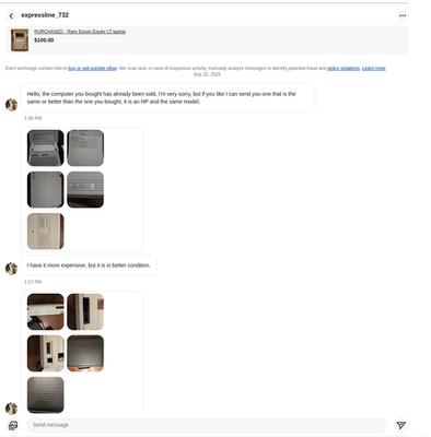 Item photo(s) from verified buyer