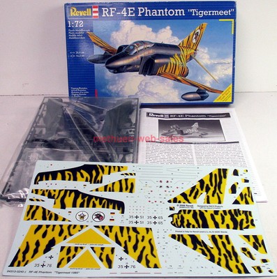 Revell 04313~1:72~RF-4E Phantom Tigermeet~Plastic Model Aircraft Kit~German