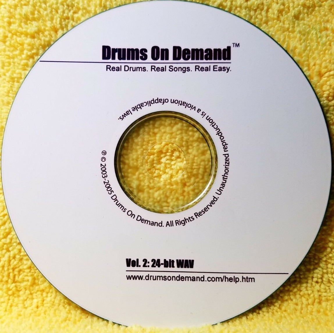 Drums On Demand home music recording drummer's loops software cd-rom: Volume 2