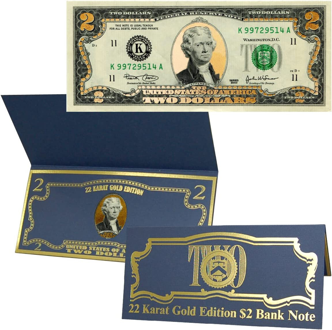 BANKNOTESコレクション② 22枚 The All-New Barack Obama $2 Bill Currency Collection