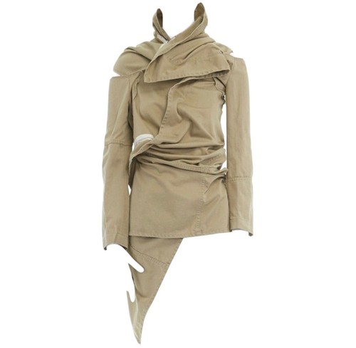 Comme des Garçons 2003 Shop Long Coat Junya Watanabe for Comme des Garcons 2003 Frayed Hem Coat