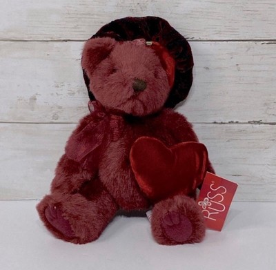 Vintage NWT Russ Dutchess Valentine Bear Plush 9.5  PRICE FIRM