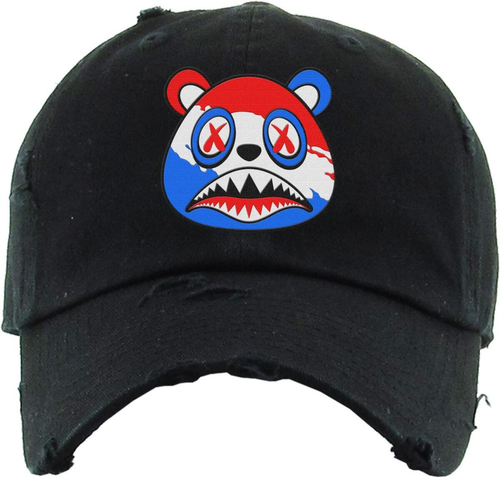 

Черная кепка Baws USA Splash Baws Strapback Hat, Черный