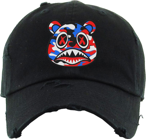 

Baws Black USA Камуфляжная кепка Baws Strapback Hat, Черный