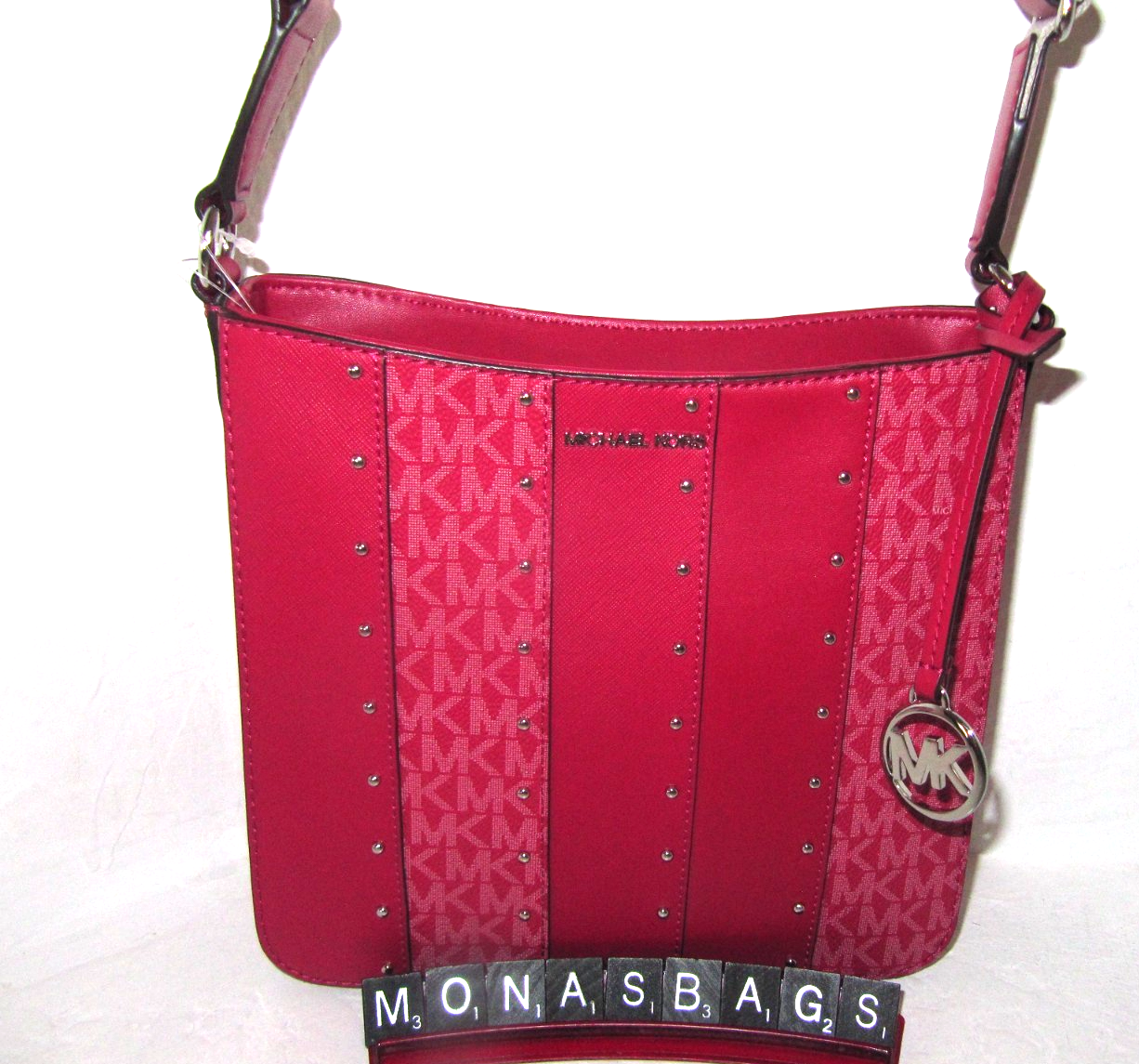 MICHAEL KORS バック Michael Kors leatherette backpack with all over logo for