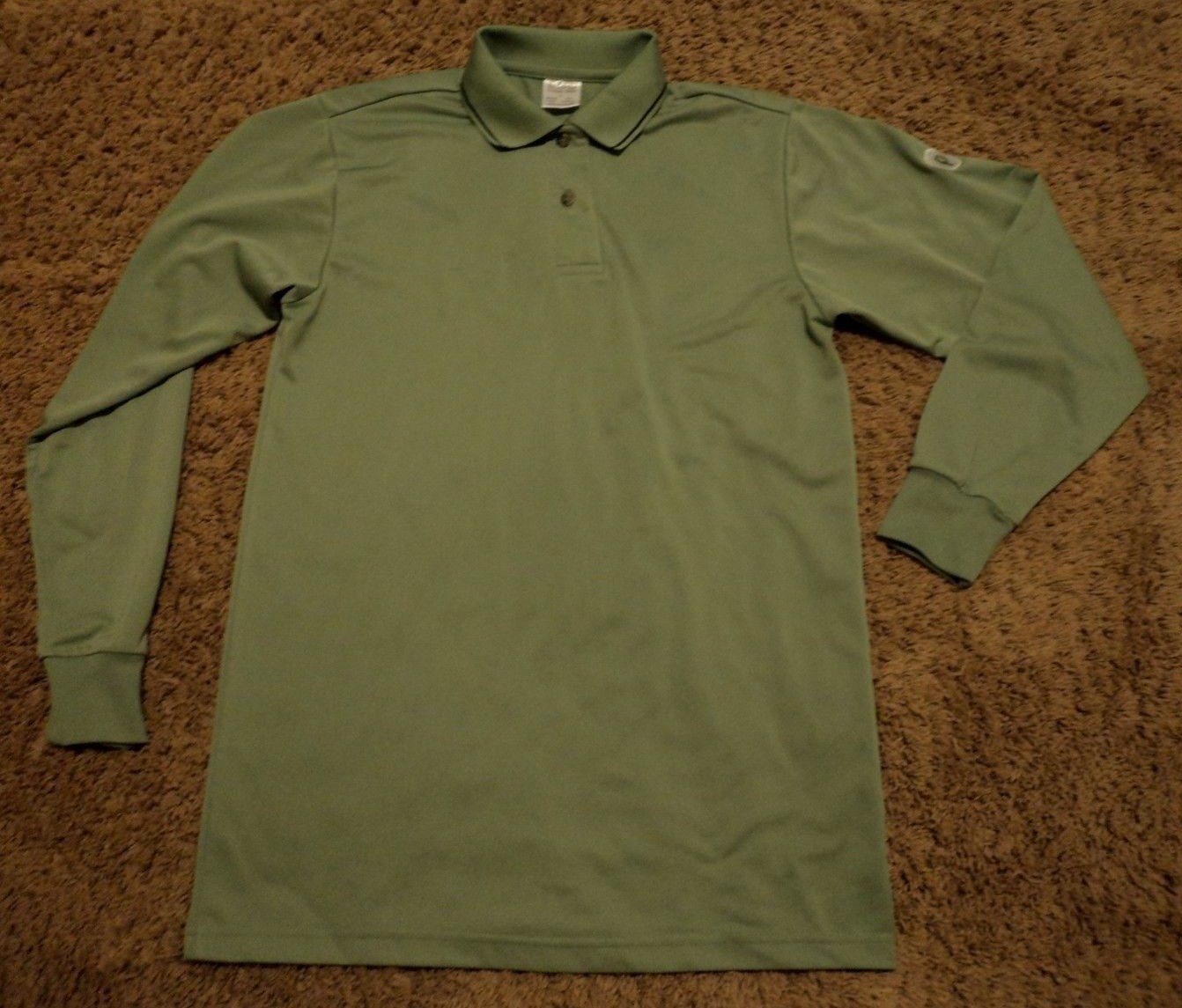Ladies Publix Grocery Store Uniform Work Employee Long Sleeve Polo Shirt Small