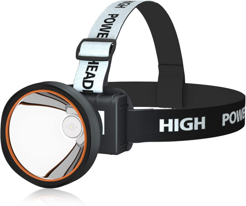 Linterna Frontal Led Superbrillante, Recargable Por Usb, Resistente Al Agua Con Sensor De Movimiento Inteligente Y Luz Indicadora