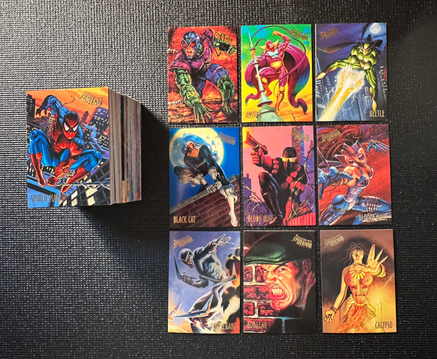 FLEER スパイダーマン アメコミ カード 箱 FLEER スパイダーマン
