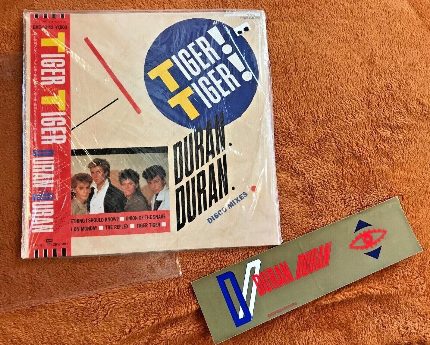 デュランデュラン Duran Duran サイン入りLP Duran Duran