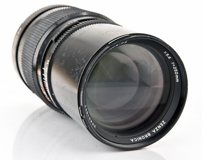 ブロニカ ゼンザノン PS 250mm F5.6 SQシリーズ用 BRONICA 交換レンズ K2546【カメラの八百富】【カメラ】【レンズ】