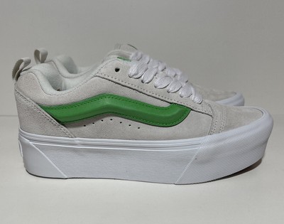 Vans Knu Stack Womens Size 8.5 Casual Platform Festival Sneakers Gray Green