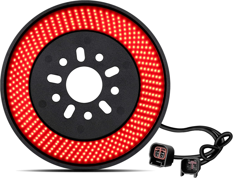 LED Spare Tire Brake Wheel 16-20" Light for Jeep Wrangler 2007-2018 JK JKU YJ TJ