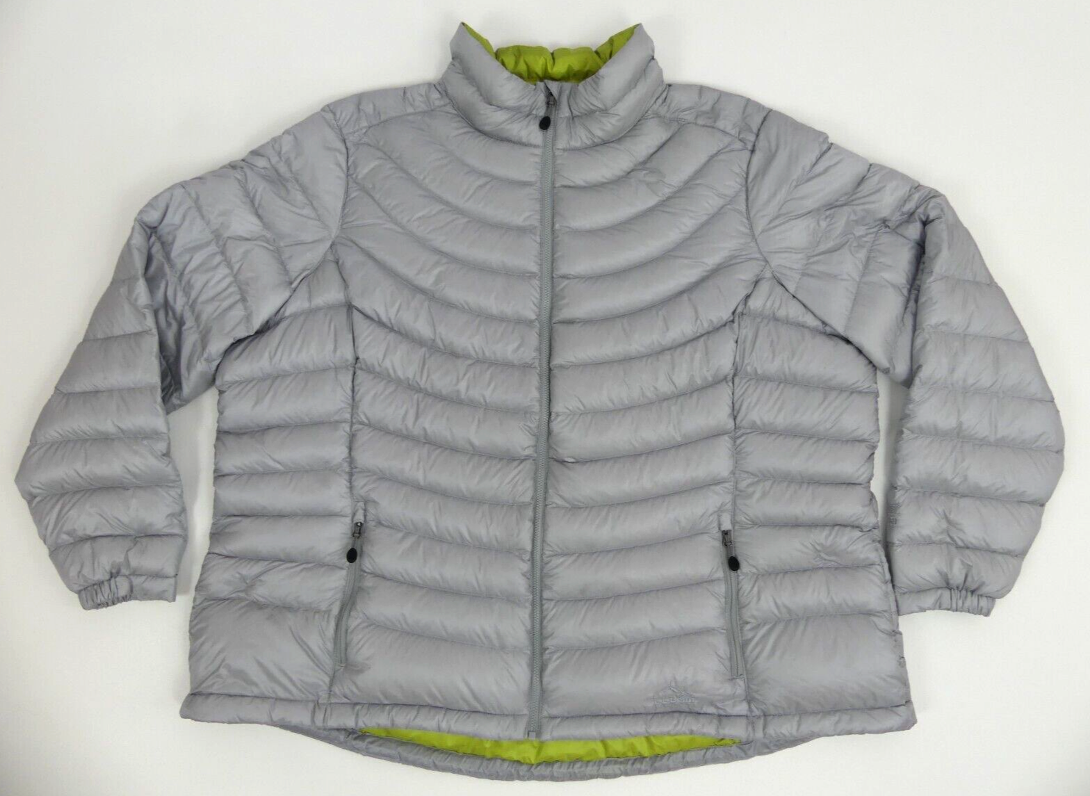 LL Bean 850 Filled Goose Down Puffer Jacket Downtek Pertex Quantum Mens 3XL Gray