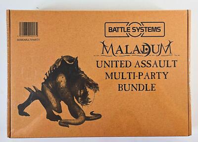 Боевые системы Maladum: Многопользовательский пакет United Assault - ЗАПЕЧАТАН