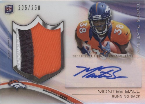 2013 Topps Platinum Montee Ball #ARP-MBA
