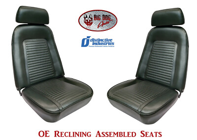 Fully Assembled Seats 1969 Camaro Standard OE  Reclining  - Your Choice of Color