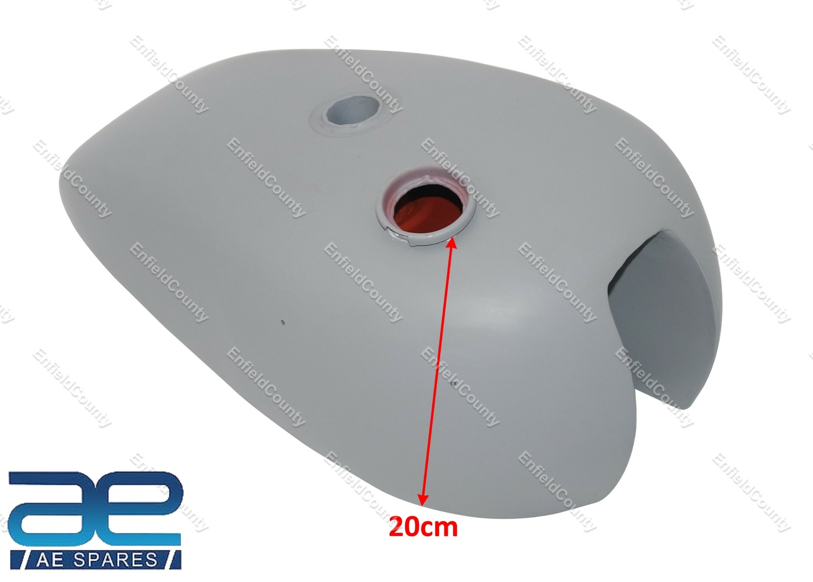 Fuel Petrol Gas Tank Steel Primer Coated Fits for Triumph T140 Bikes 