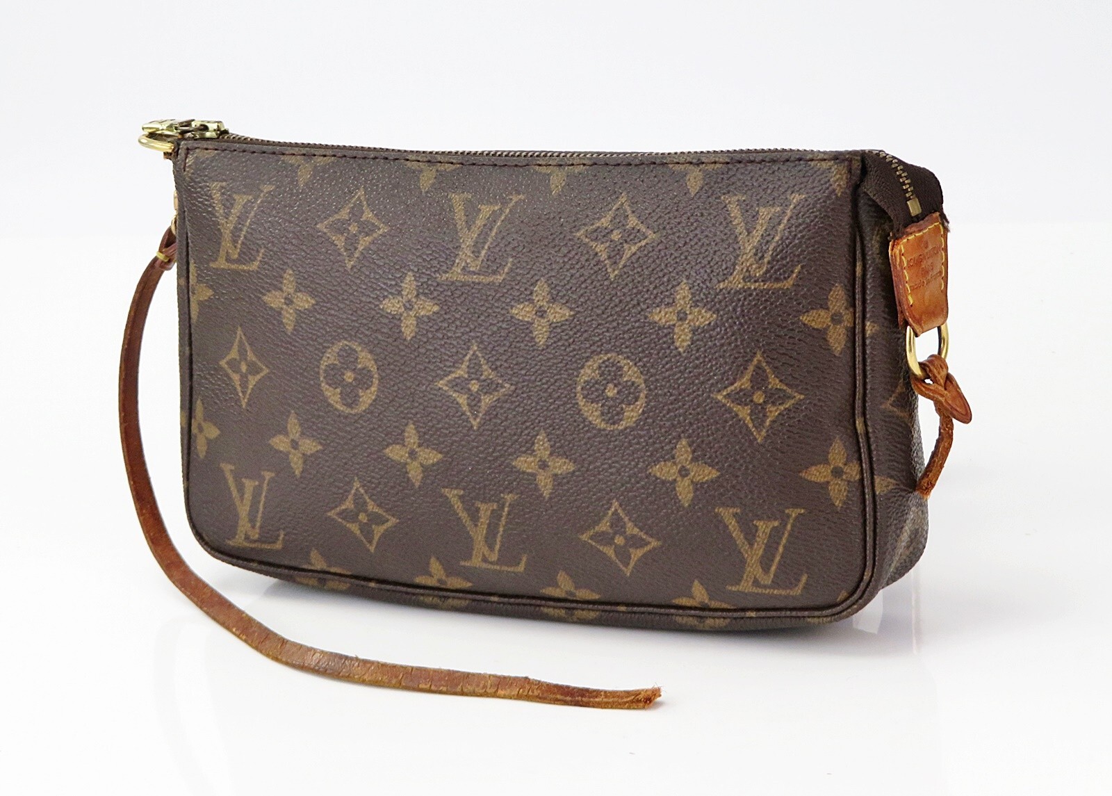 小物 Louis Vuitton Authentic LOUIS VUITTON Accessory Pochette Monogram Tote