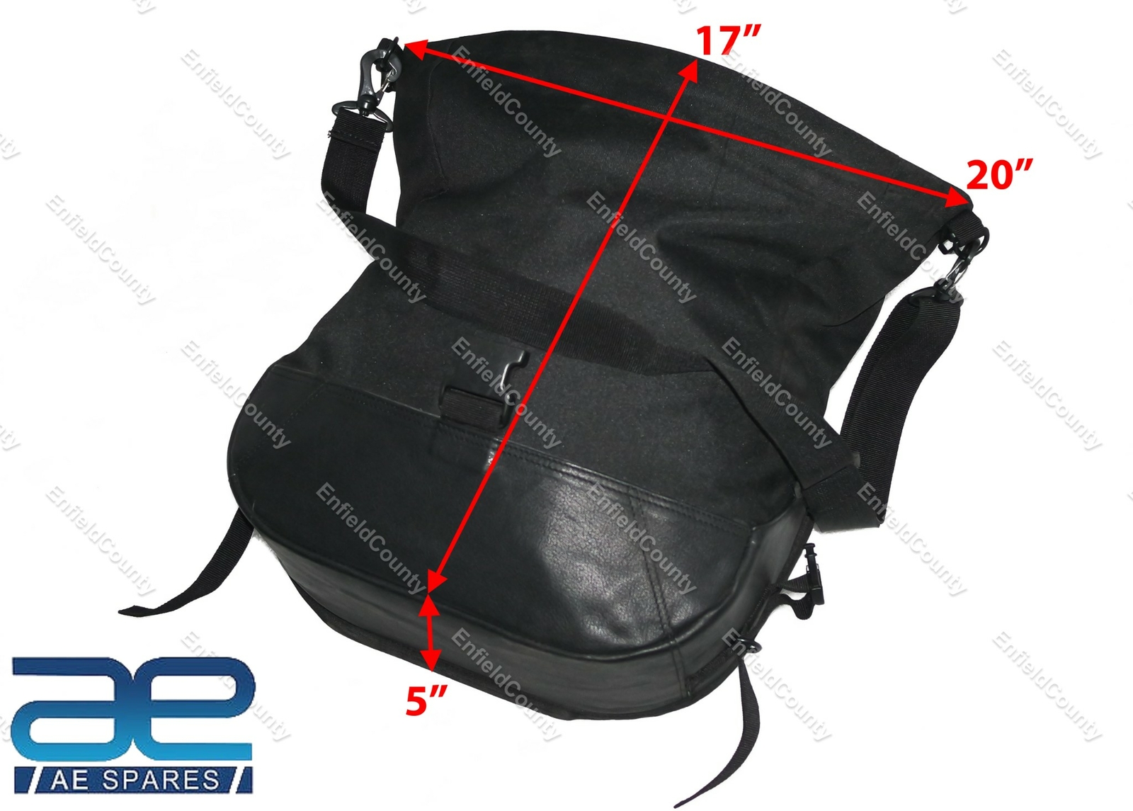 For Royal Enfield Soft Pannier Bags Pair Continental GT 650 Interceptor 650