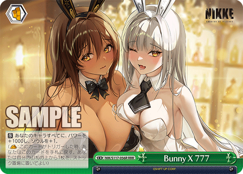PSA10 ヴァイスシュヴァルツ NIKKE Bunny X 777 RRR+ PSA 10 Weiss Schwarz NIKKE NOIR BLANC Bunny X 777 RRR + Foil