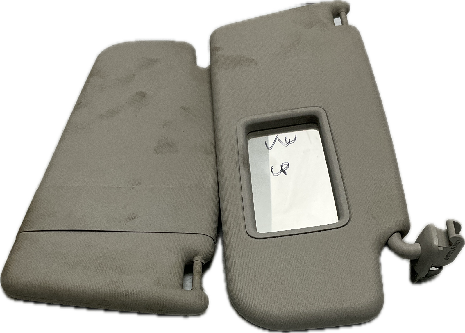 Alette pantine parasole destra e sinistra per modello volkswagen up 2012