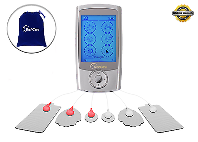 TENS Portable Professional Massager Unit 24 Modes Pro Full Body Back Pain Relief