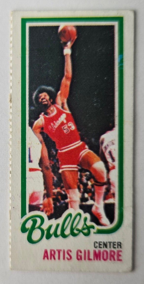 1980-81 Topps Single Separated Panel #44 ARTIS GILMORE Bulls 1980-81 Topps Single Separated Panel #44 ARTIS GILMORE Bulls