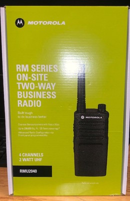 Motorola RMU2040 Business 2-Way Radio Holster Battery Charger Tray. Buy it now for 119.95