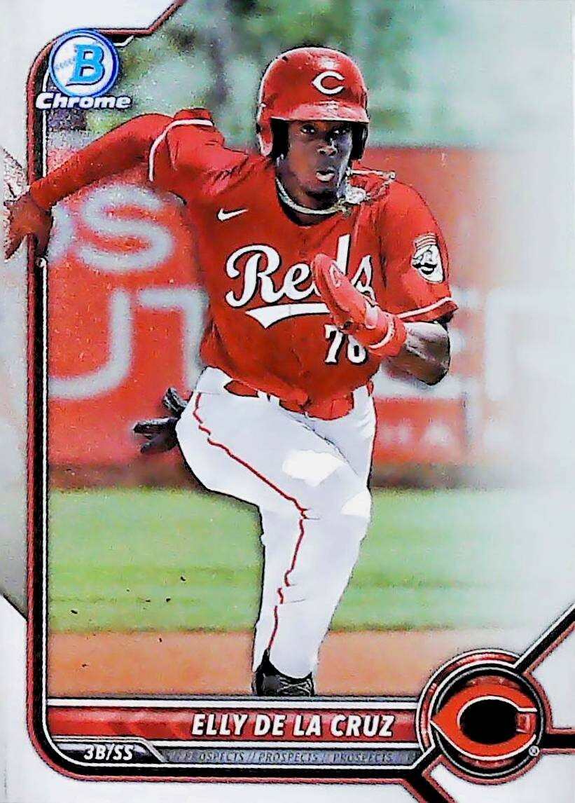 スポーツ選手 ELLY DE LA CRUZ_2022 Bowman's Best PSA 10 ELLY DE LA CRUZ 1st 2022 Bowman Chrome Prospects